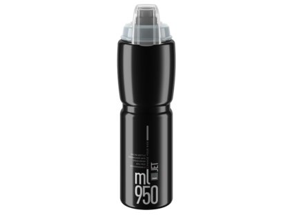 Lahev ELITE Jet Plus 21´ černá/šedé logo 950 ml