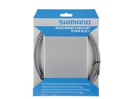 Bowdeny+lanka Shimano set 1.6 x 1000/2050mm, 800/1400mm šedý