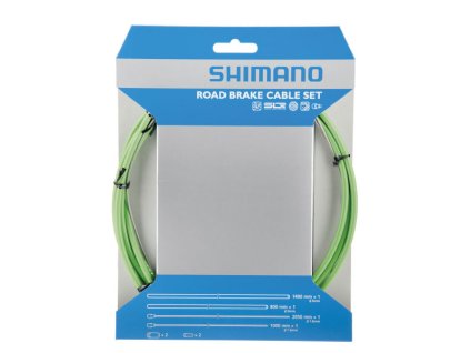 Bowdeny+lanka Shimano set 1.6 x 1000/2050mm, 800/1400mm zelený
