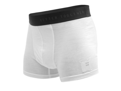 Boxerky SENSOR MERINO CORDURA bílé