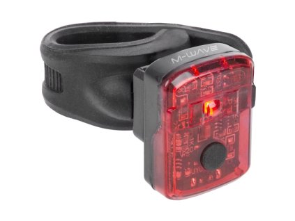Osvětlení zadní M-WAVE Helios 1.1 USB SL