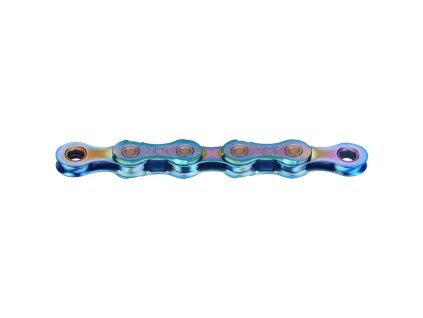 Řetěz KMC X12 WAXED aurora blue 126čl. BOX
