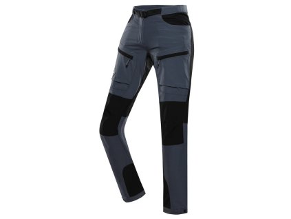 Kalhoty dámské dlouhé ALPINE PRO AKANA 2 softshellové šedé