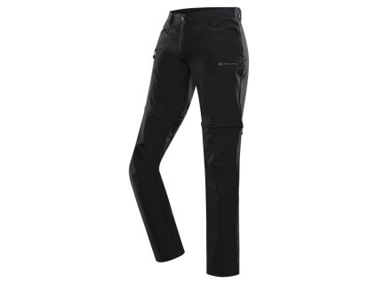 Kalhoty dámské dlouhé ALPINE PRO NESCA 2 s COOL DRY černé