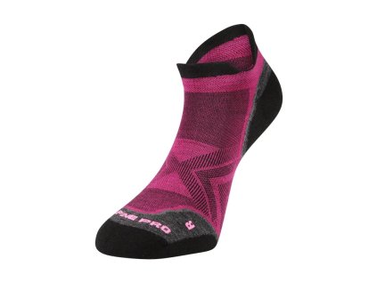 Ponožky ALPINE PRO WERDE s merinem růžové
