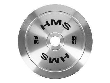 Ocelový olympijský kotouč HMS TOS150 15 kg