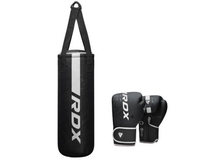 Boxovací pytel s rukavicemi dětský RDX F6 2FT KARA bílý