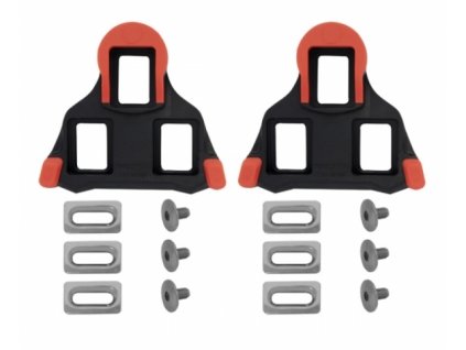 Kufry pedálů Shimano SM-SH10 pevné červené