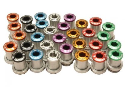 Šrouby do převodníku ShamanRacing 13mm, 4ks modré