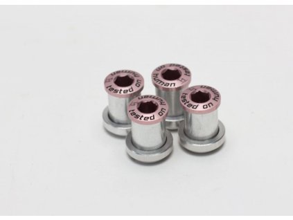 Šrouby do převodníku ShamanRacing 13mm, 4ks růžové
