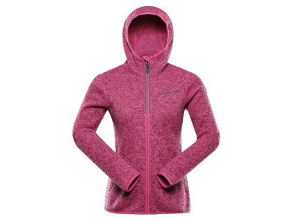 Svetr dámský ALPINE PRO ZEGA 2 růžový (Velikost XS)
