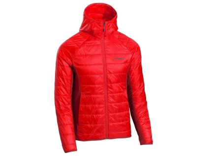 Bunda pánská ATOMIC M BACKLAND PRIMALOFT zimní červená (Velikost L)