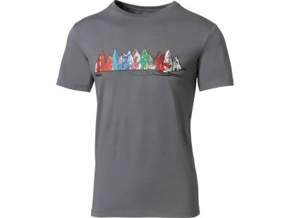 Triko unisex krátké ATOMIC BENT CHETLER šedé (Velikost M)