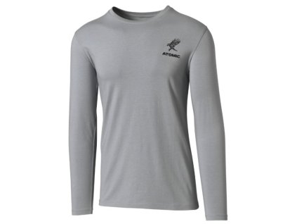 Triko unisex dlouhé ATOMIC BENT CHETLER šedé (Velikost M)
