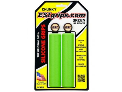 Gripy ESI Chunky zelené