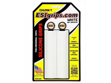Gripy ESI Chunky bílé
