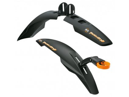 Blatníky SKS ROWDY 20-24" černo/oranžové