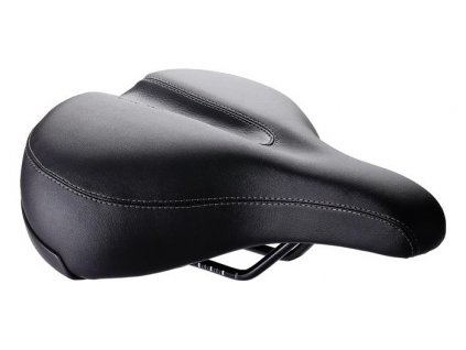 Sedlo BBB MTB SoftShapeUpright uni černé
