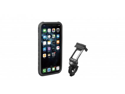 Obal na mobil TOPEAK Ridecase pro iPhone11 Pro černo/šedý