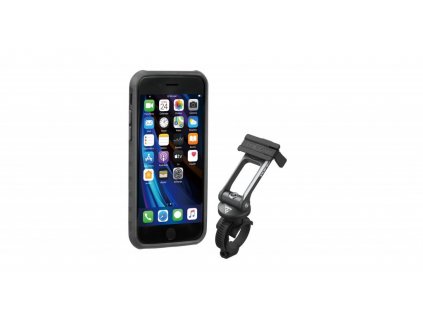 Obal na mobil TOPEAK Ridecase pro iPhone SE, 8, 7 černo/šedý