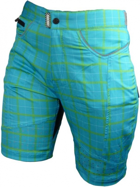 Kalhoty krátké dámské HAVEN PEARL II modré s cyklovložkou Velikost: XXL