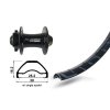 Kolo zapletené 27,5“ XLC Rodi Ready 584-25 přední 32 děr Niro
