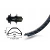 Kolo zapletené 27,5“ XLC Rodi Ready 584-25 zadní 32 děr Niro