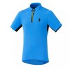 Dres krátký pánský Shimano Polo Shirt modrý