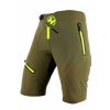 Kalhoty krátké dámské HAVEN ENERGY khaki/žluté s cyklovložkou