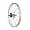 Kolo zapletené s torpédem Velosteel 24" 540-21 zadní 36 děr stříbrné