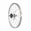 Kolo zapletené s torpédem Velosteel 24" 540-21 zadní 36 děr stříbrné