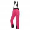Kalhoty dámské dlouhé ALPINE PRO OSAGA s membránou PTX růžové