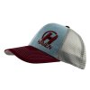 Čepice HAVEN TRUCKER šedo/červená (Velikost L/XL)