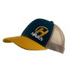 Čepice HAVEN TRUCKER modro/hnědá (Velikost L/XL)