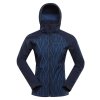 Bunda dámská ALPINE PRO HOORA softshellová modrá