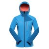 Bunda dámská ALPINE PRO ESPRITA softshellová s membránou modrá (Velikost M)
