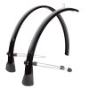 Blatníky SKS COMMUTER HYBRID 28" 45mm stříbrné
