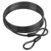 Lanko zámku M-Wave 10x5000mm prodlužovací černý