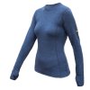 Triko dlouhé dámské SENSOR MERINO BOLD modré