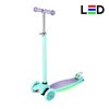Dětská tříkolová koloběžka NILS Fun HLB1310 s LED fialová