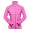 Bunda dámská ALPINE PRO SPINA 2 s DWR růžová