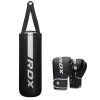 Boxovací pytel s rukavicemi dětský RDX F6 2FT KARA bílý