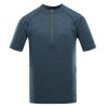 Dres pánský krátký ALPINE PRO GERET 2 rychleschnoucí modrý