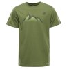 Triko pánské krátké ALPINE PRO GREM 2 zelené (Velikost 5XL)