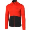 Mikina unisex ATOMIC ALPS JACKET červeno/antracitová (Velikost S)