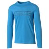 Triko unisex dlouhé ATOMIC ALPS LS T-SHIRT světle modré (Velikost M)