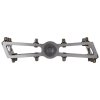 Pedály M-Wave FLAT standard závit 9/16" titanově šedé