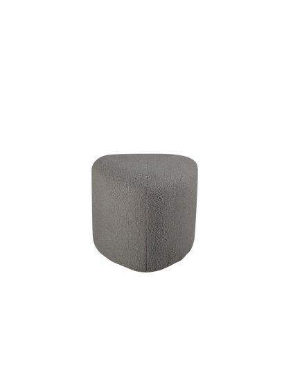 Taburetka PEG teddy sivá
