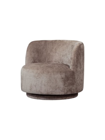 Otočné kreslo Popular Taupe