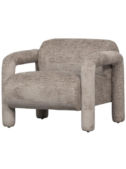 340483 Z 02 VS WE Lenny fauteuil in grove textuur zand EA